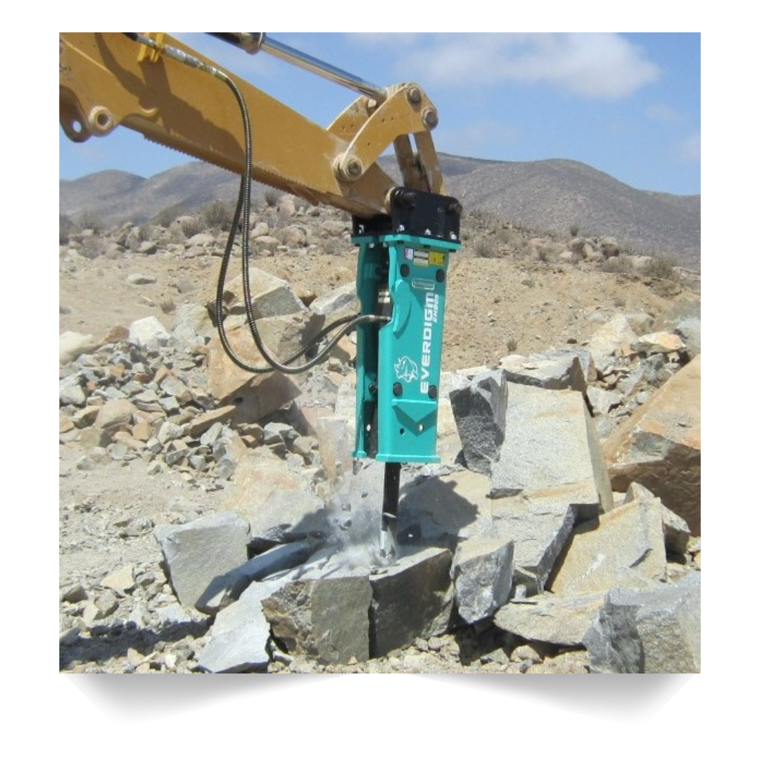 Punta Mas Larga Martillo Hidraulico
